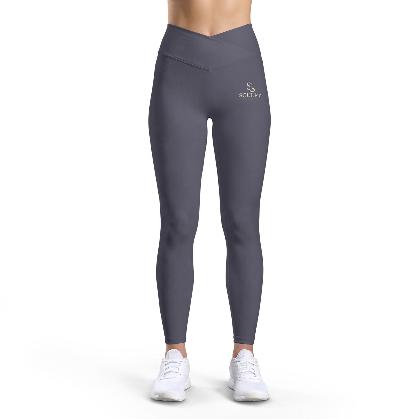 Sculpt V-Waist Luxe Leggings — High-Rise Yoga & Activewear