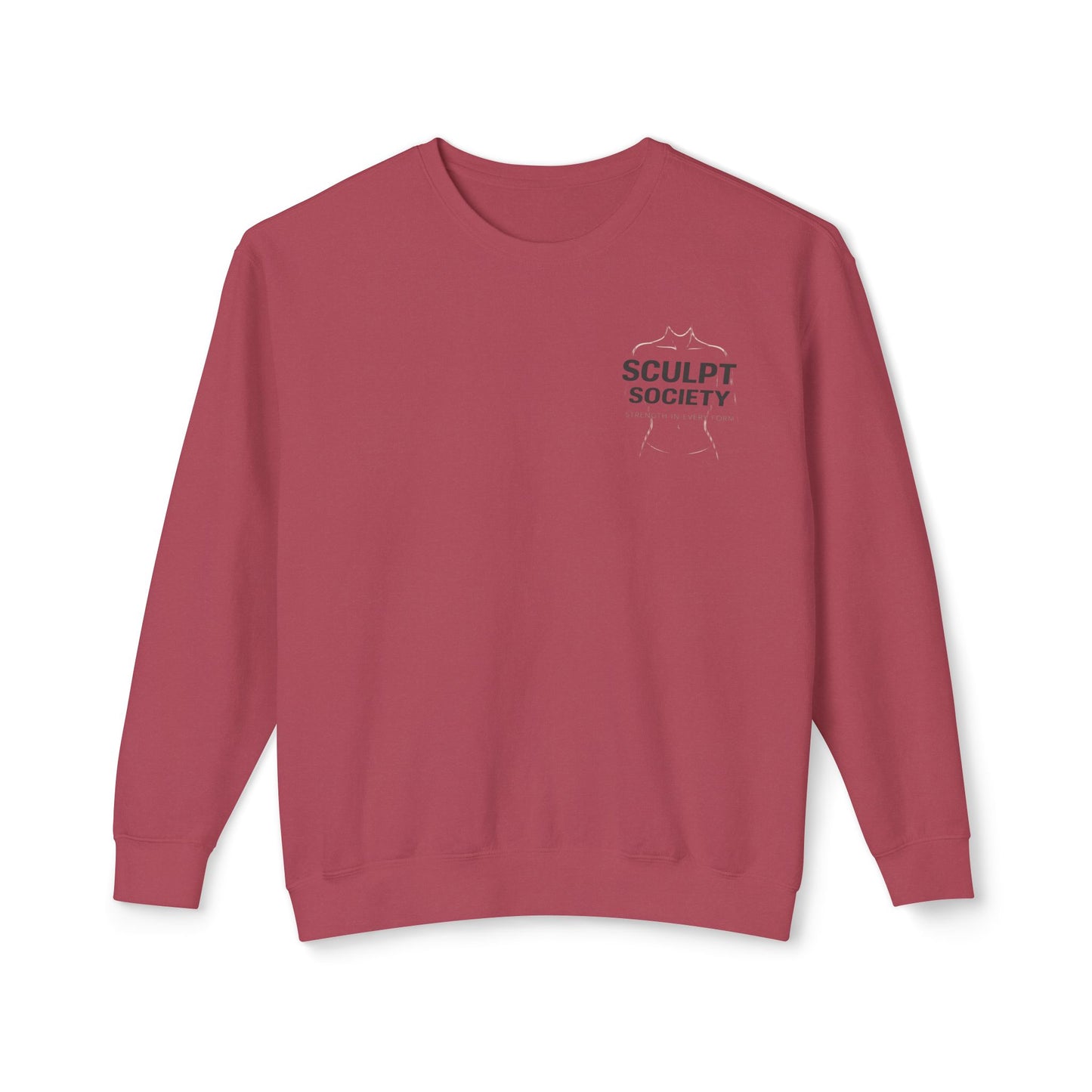 Sculpt Society Crewneck Sweatshirt — Fitness Graphic Lightweight Pullover