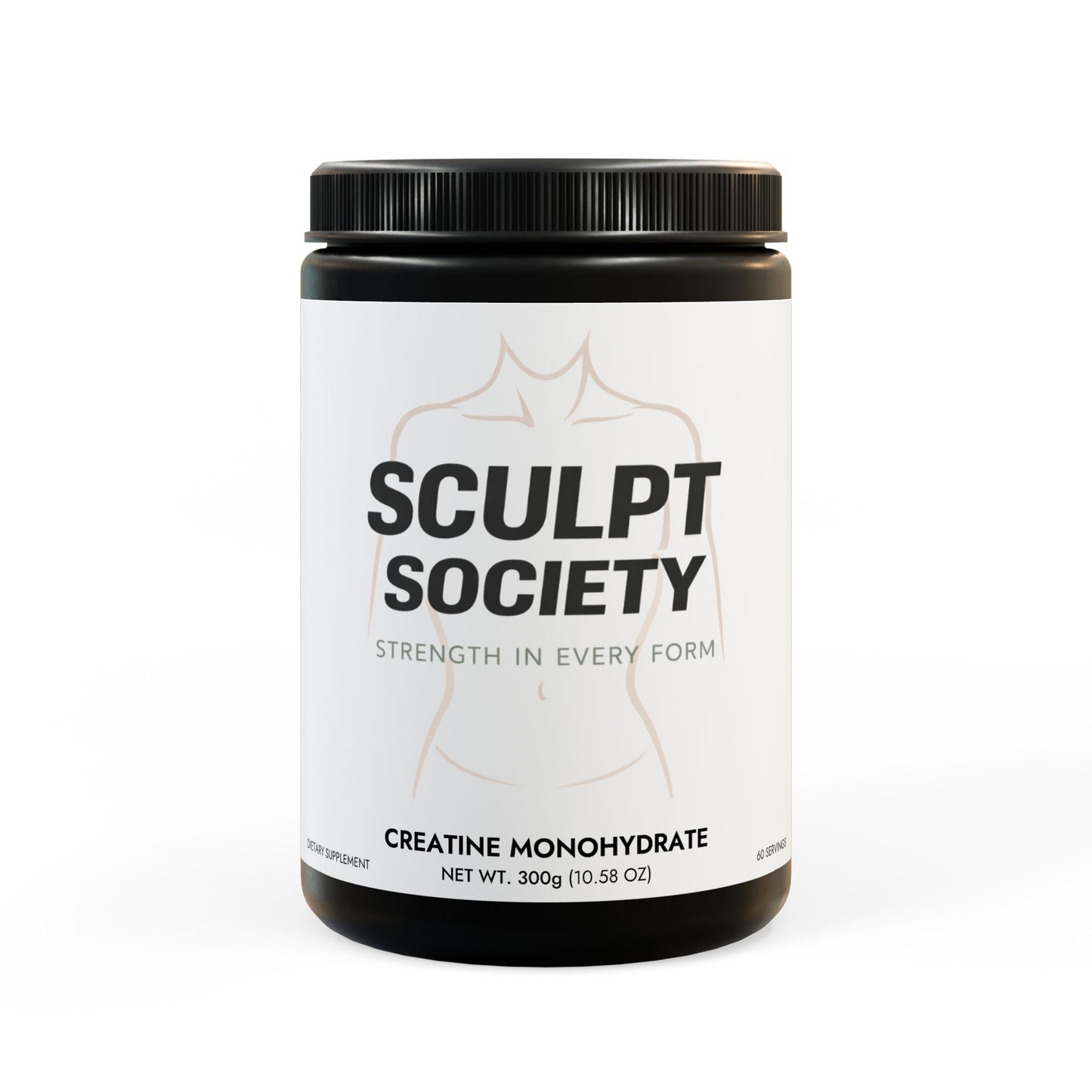 Creatine Monohydrate Supplement (300g, 10.58oz)