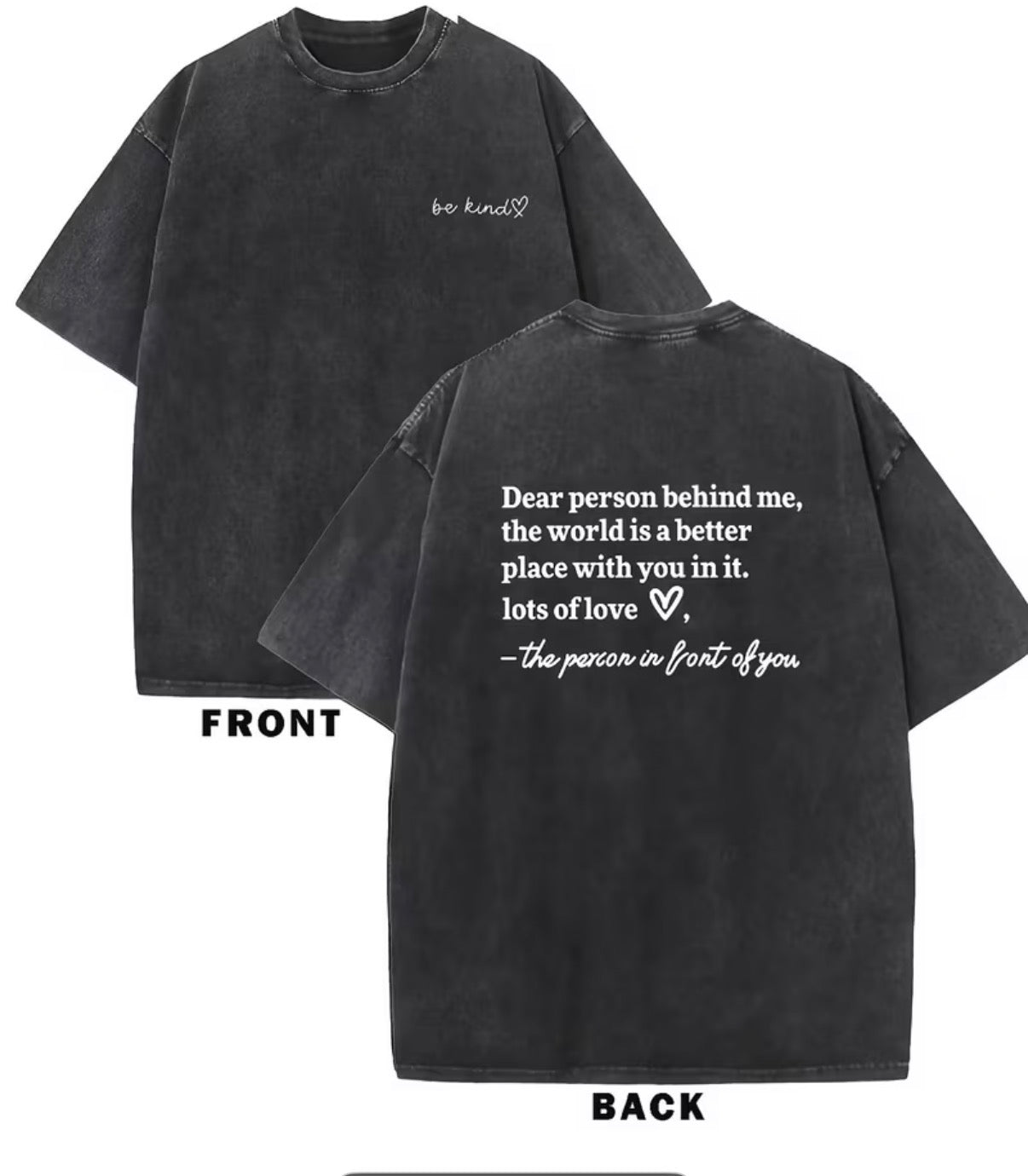 Dear Person Behind Me Tee