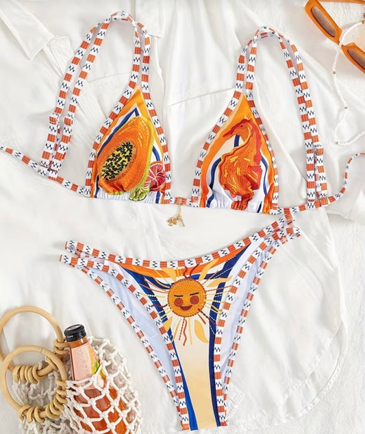 Sunburst Swim ☀️🍊