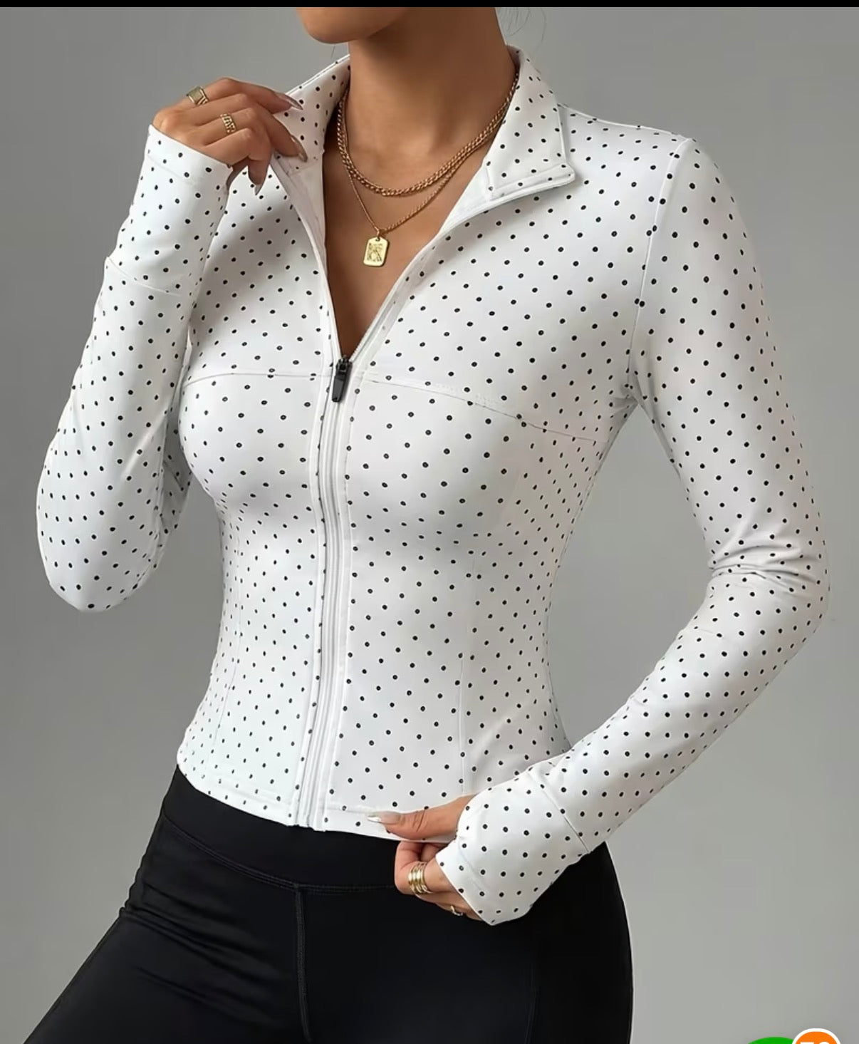 Sculpt & Sleek Zip-Up