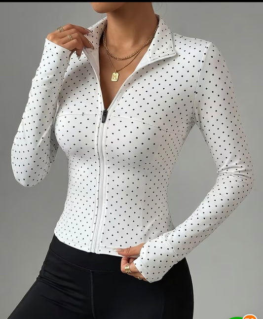 Sculpt & Sleek Zip-Up